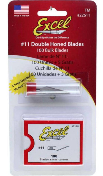 EXC22611 - Excel 100 pack #11 Super Sharp Blades