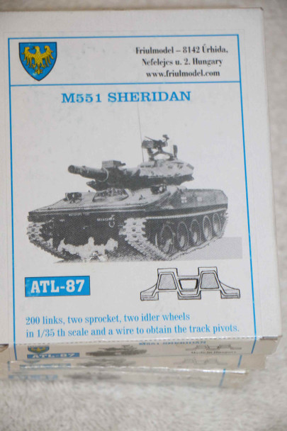 FRIATL87 - Friulmodel 1/35 Tracks: M551 Sheridan