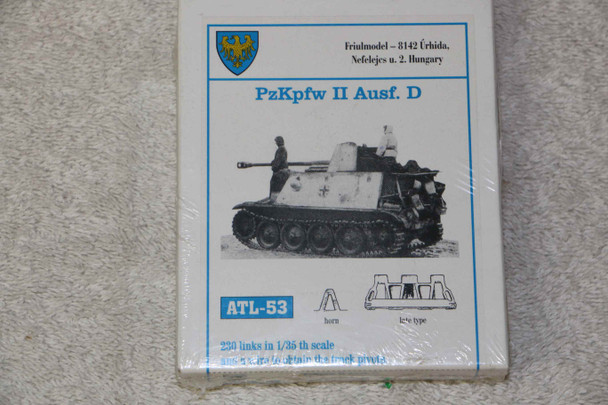 FRIATL53 - Friulmodel 1/35 Tracks: Panzer II Ausf.D