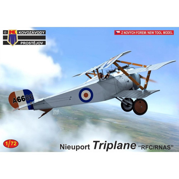 KPMKPM0255 - Kovozavody Prostejov 1/72 Nieuport Triplane RFC/RNAS""