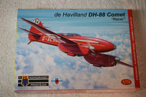KPM0099 - Kovozavody Prostejov 1/72 de Havilland HDH-88 Comet 'Racer'
