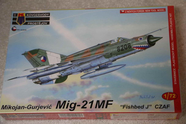 KPM0084 - Kovozavody Prostejov 1/72 MiG-21MF Fishbed J (CZAF)