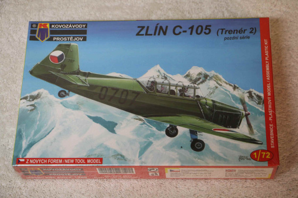 KPM0022 - Kovozavody Prostejov 1/72 Zlin C-105 Late Version