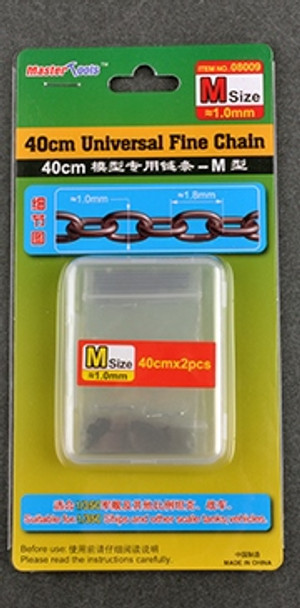 MTL08009 - Master Tools 40cm Fine Chain (Med. 1.0mm)