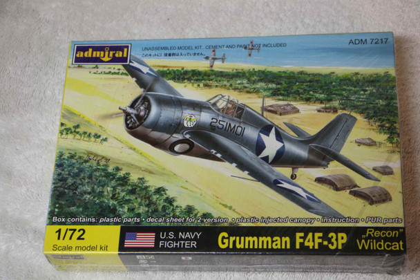 ADMADM7217 - Admiral 1/72 F4F-3P Wildcat