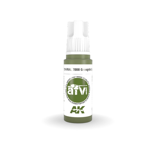 AKI11314 - AK Interactive 3G Acrylic RAL7008 Graugrun 2 17ml
