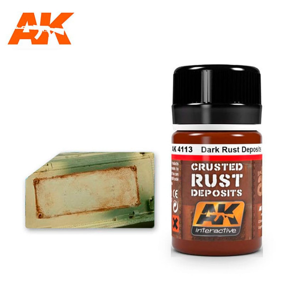 AKIAK4113 - AK Interactive Dark Rust Deposit 35ml