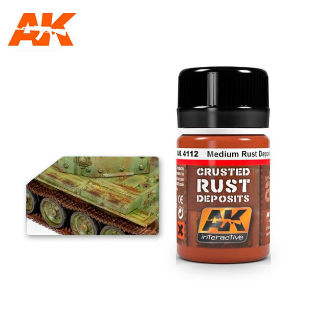 AKIAK4112 - AK Interactive WX: Medium Rust Deposits 35ml