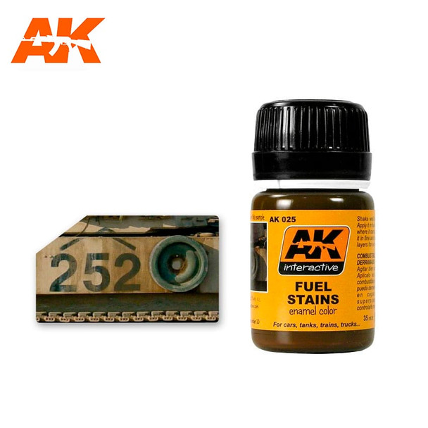 AKIAK025 - AK Interactive WX: Fuel Stains 35ml