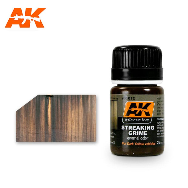 AKIAK012 - AK Interactive WX: Streaking Grime 35ml