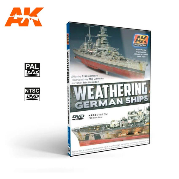 AKIAK651 - AK Interactive Weathering German Ships DVD/NTSC