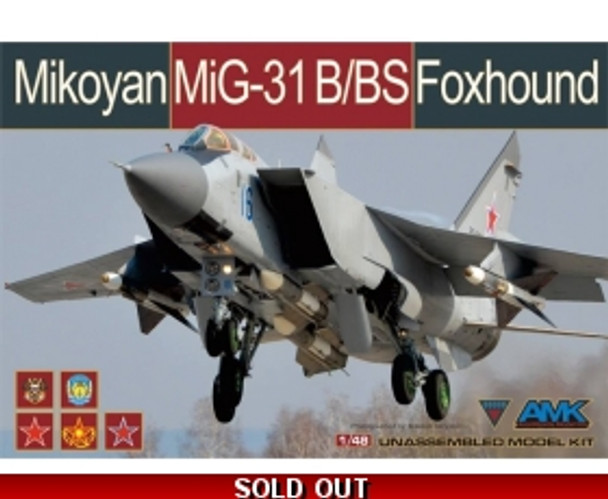 AMK88008 - Avantgarde Model Kits 1/48 MiG-31 B/BS Foxhound