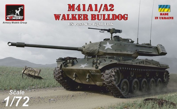 ARY72412 - Armory 1/72 M41A1/A2 Walker Bulldog
