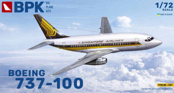 BPK7201 - BPK Big Plane Kits 1/72 Boeing 737-200