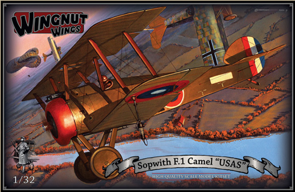 WNW32072 - Wingnut Wings 1/32 Sopwith F.1 Camel USAS""
