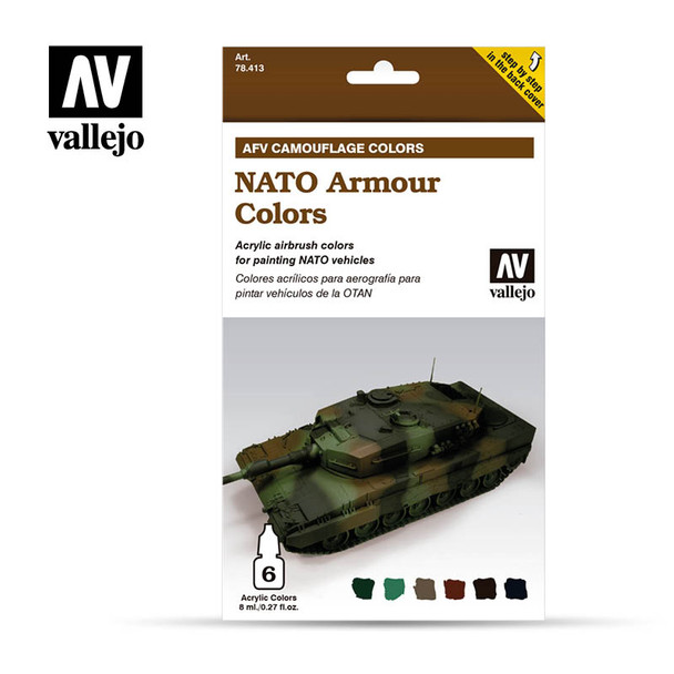 VLJ78413 - Vallejo NATO Armour Colors