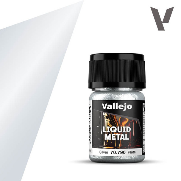 VLJ70790 - Vallejo Liquid Silver - 35ml