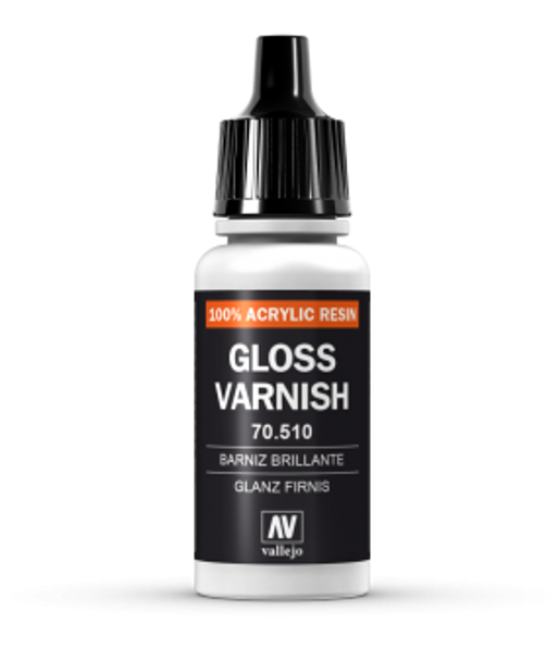 VLJ70510 - Vallejo Gloss Varnish - 17ml - Acrylic