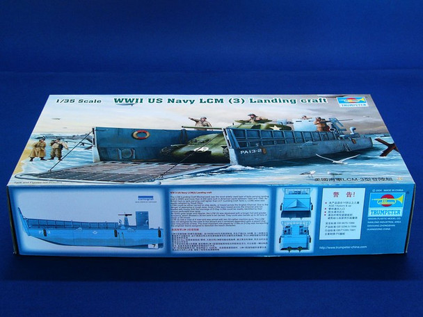 TRP00347 - Trumpeter 1/35 WWII US Navy LCM Landing Craft
