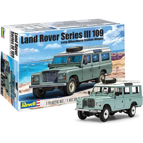 Revell 1/24 Land Rover Series III 109 Long Wheelbase Station Wagon