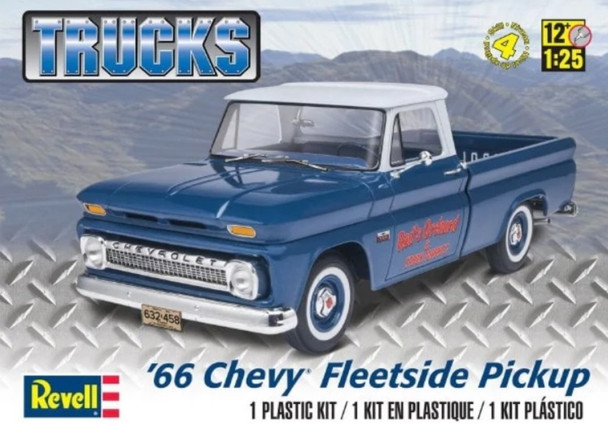 RMX85-7225 - Revell 1/25 '66 Chevy Fleetside Pickup