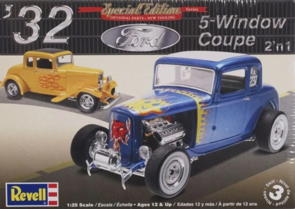 RMX85-4228 - Revell 1/25 1932 Ford 5-Window Coupe