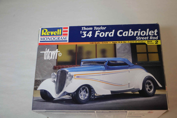 RMO85-7647 - Revell Monogram 1/24 34 Ford Cabriolet Thom Taylor