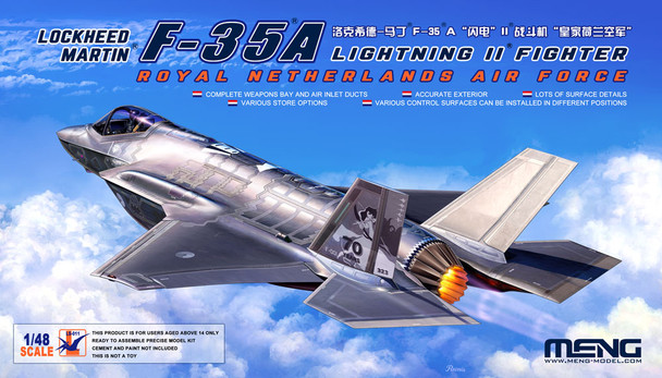 MENLS011 - Meng 1/48 F-35A Lightning II 'Netherlands'