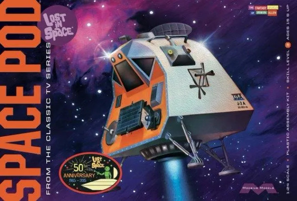 Moebius Models 1/24 Lost in Space Space - Space Pod (50th anniv. ed.)