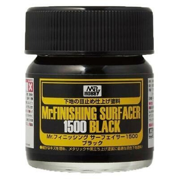 MRHSF288 - Mr. Hobby Mr.Finishing Surfacer 1500 Black