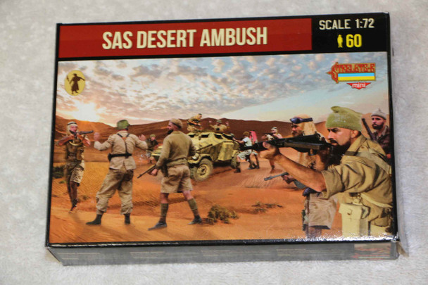 STRM145 - STRELETS 1/72 SAS Desert Ambush