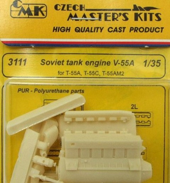 CMK3111 - Czech Master Kits 1/32 Soviet Tank Engine V-55A