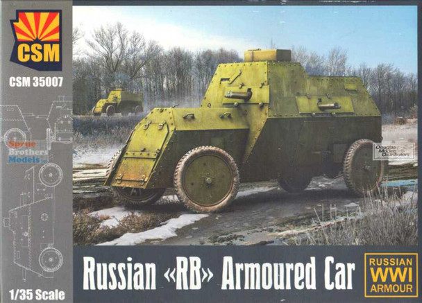 CSM35007 - Copper State Models 1/35 Russian RB Armoured Car