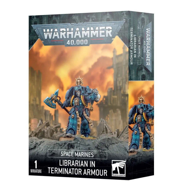 Games Workshop Warhammer 40K Space Marines: Librarian in Terminator Armour