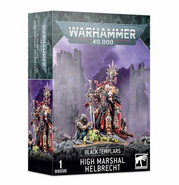 Games Workshop Warhammer 40K Space Marines: Black Templars High Marshal Helbrecht