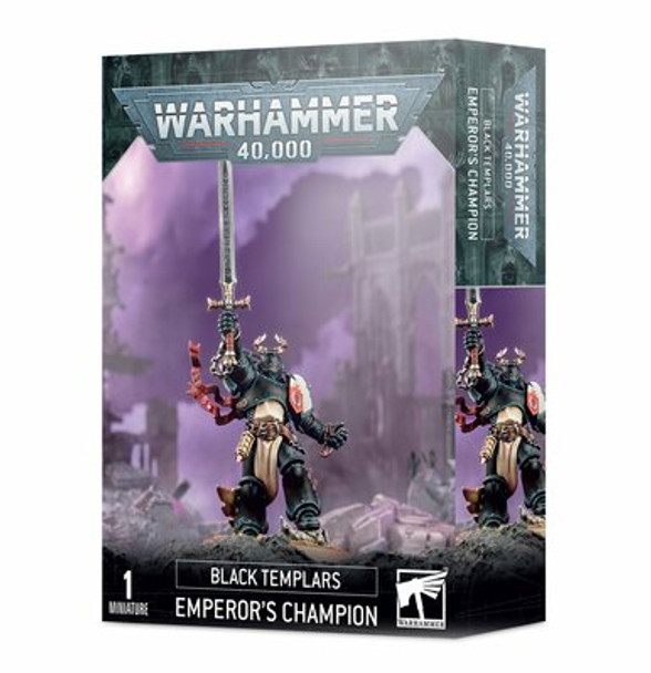 Games Workshop Warhammer 40K Space Marines: Black Templars Emperor's Champion