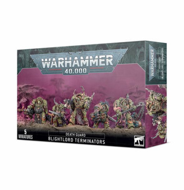 Games Workshop Warhammer 40K Death Guard: Blightlord Terminators