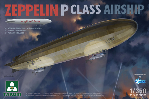 TKM6002 - Takom 1/350 Zeppelin P Class Airship