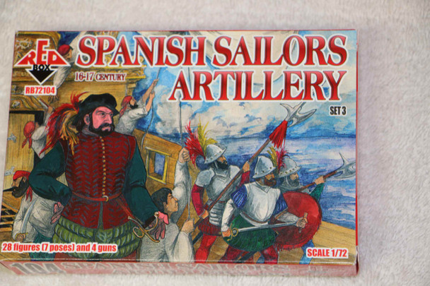 RDB72104 - Red Box ModelKits 1/72 Spanish Sailors artillery /3/