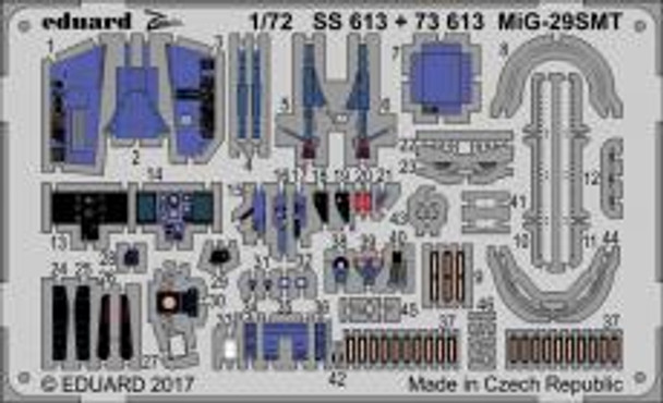 EDUSS613 - Eduard Models 1/72 MiG-29SMT ZOOM ZVE