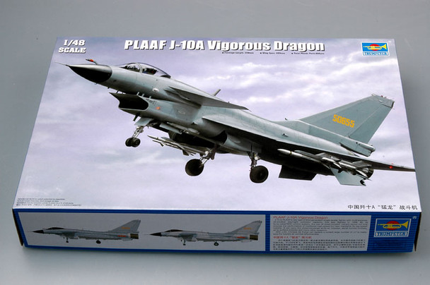 TRP02841 - Trumpeter 1/48 PLAAF J-10A Vigorous Dragon