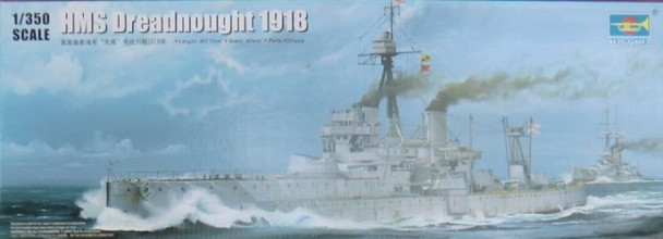TRP05330 - Trumpeter 1/350 HMS Dreadnought 1918