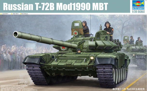 TRP05564 - Trumpeter 1/35 Russian T-72B Mod.1990 MBT