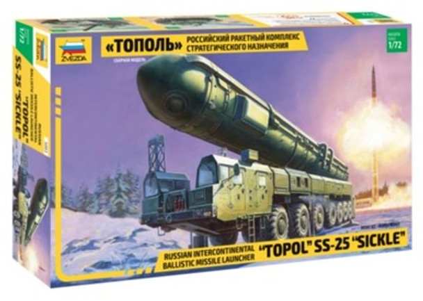 ZVE5003 - Zvezda 1/72 Russian SS-25 Topol" ICBM"