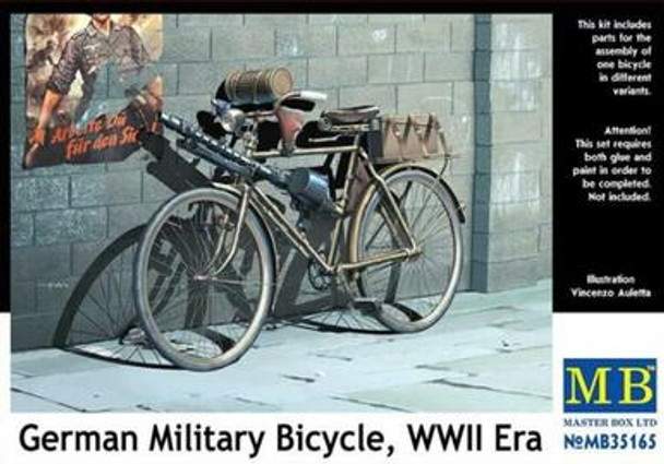 MBL35165 - Master Box 1/35 German Military Bicycle, WWII