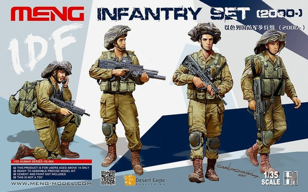 MENHS004 - Meng 1/35 IDF Infantry set ca.2000