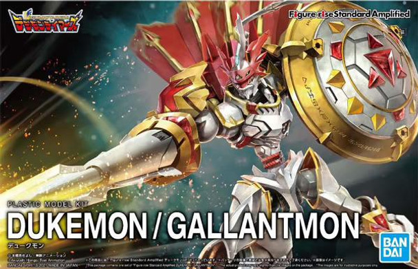 BAN5061669 - Bandai Figure-Rise Digimon Dukemon/Gallantmon (Amplified)