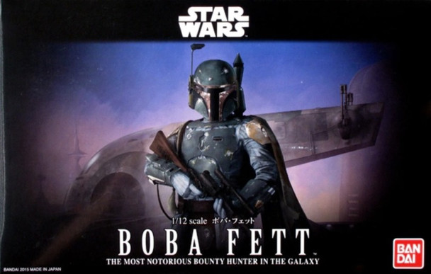 BAN0201305 - Bandai Star Wars 1/12 Boba Fett