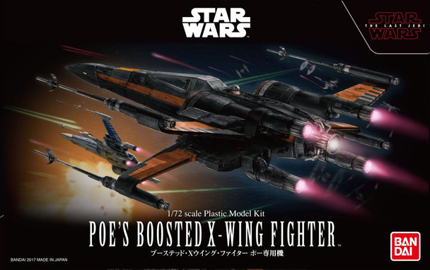 BAN0219752 - Bandai 1/72 SW: Poe's Boosted X-Wing Fighter
