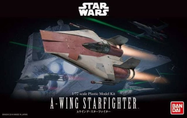 BAN5063827 - Bandai 1/72 SW: A-Wing Starfighter